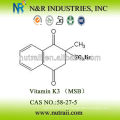 Zuverlässiger Hersteller Vitamin K3 96% MSB 58-27-5 Futterqualität